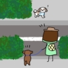 【トイモカプー】散歩中に発見。捨て犬？迷子犬？一人で散歩？保護できず。