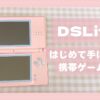 はじめての自分専用携帯ゲーム機はDSLiteでした。の記録