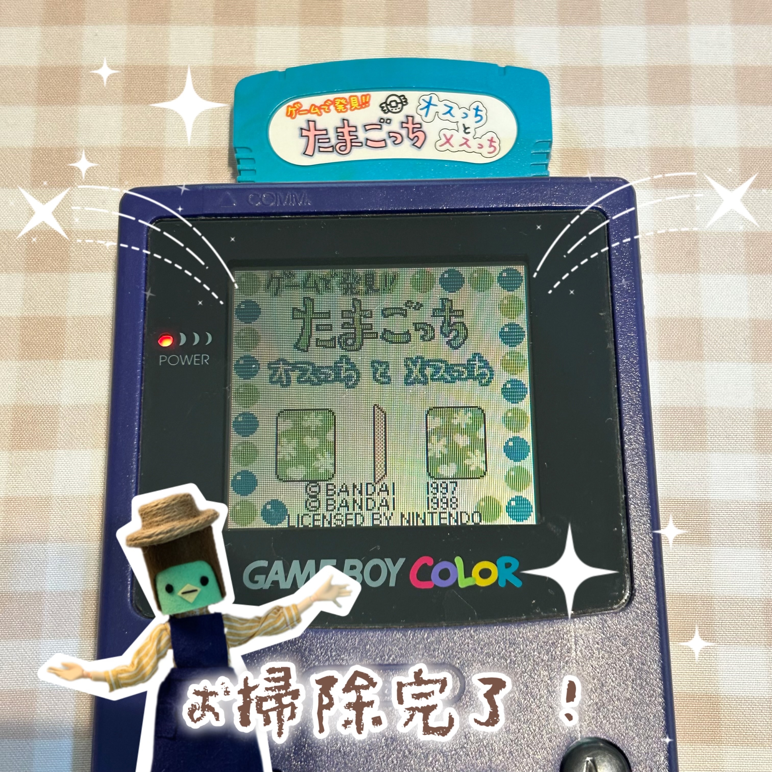 ゲームボーイカラー　カセット込み ゲームボーイソフト全1244作をコンプリートした強者が出現