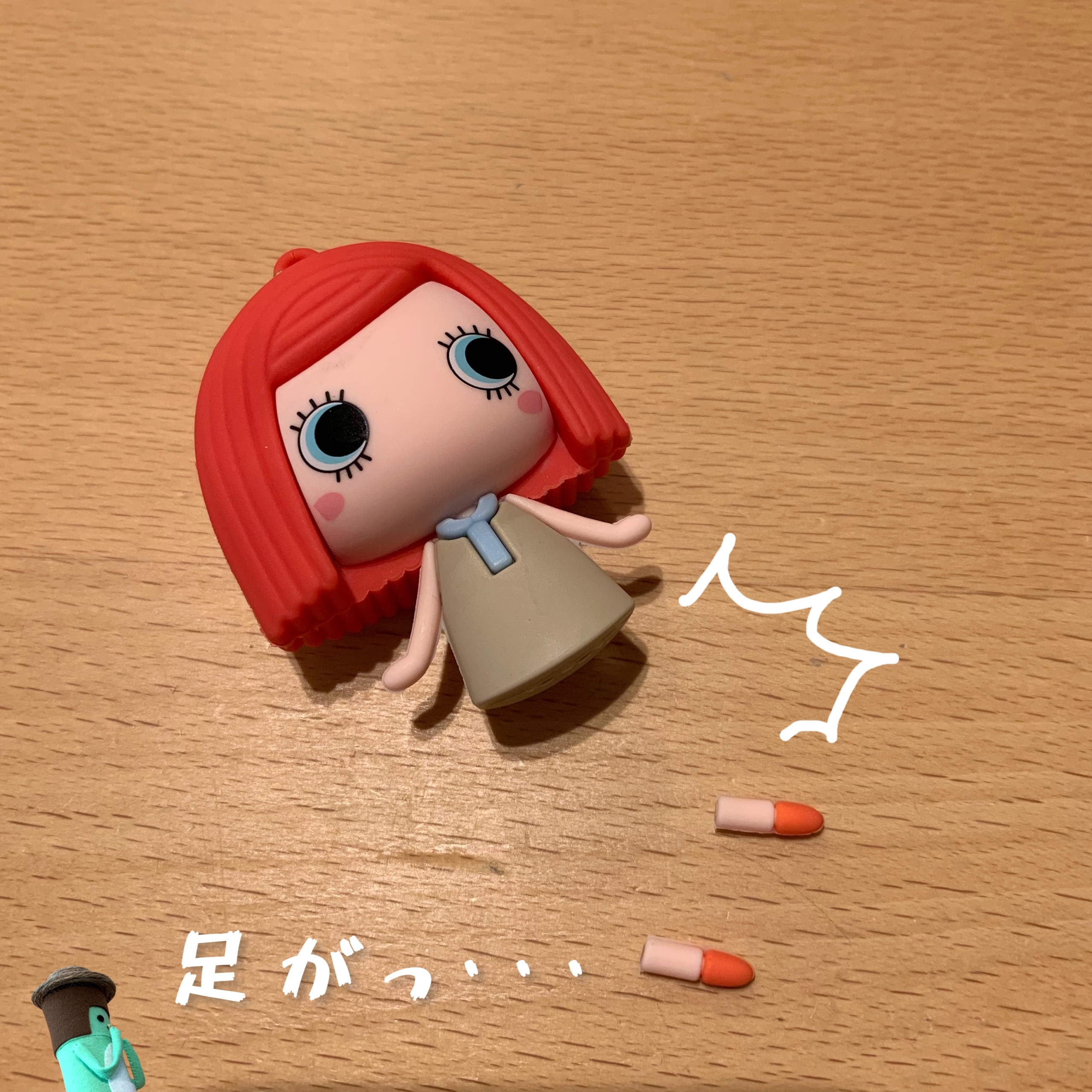 カッパママ】今日は足がとれた子をおなおし。イルメールハッピー